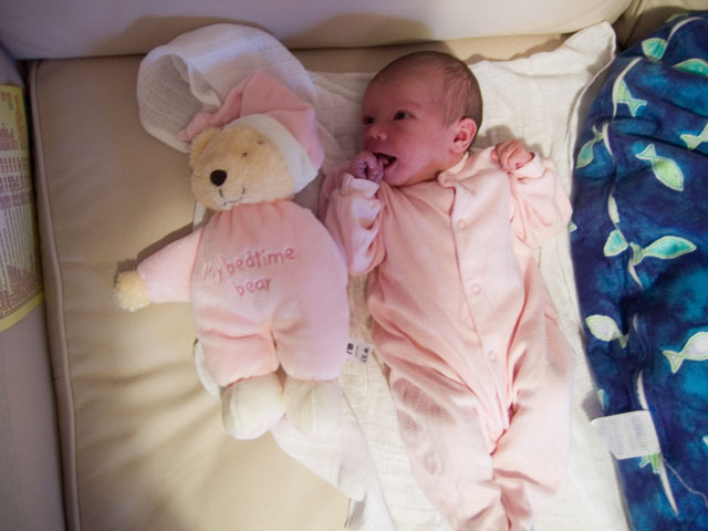 Some friends are more cuddly than Daddy