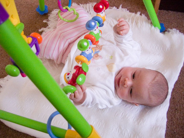 See that look of concentration!